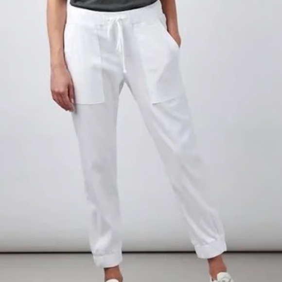 Bella Dahl The Pocket Jogger in White size S NWT - Picture 1 of 9